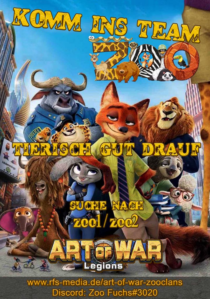 Zoo Werbung Zoomania